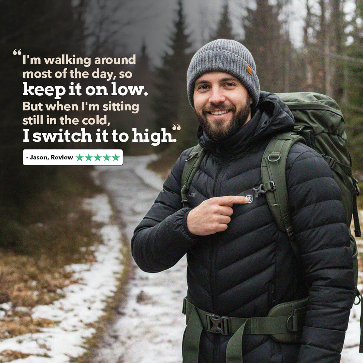 Ultralight Heated Jacket
